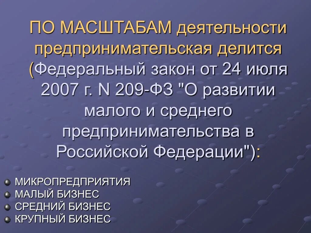 Изменение масштабов деятельности. Предпринимательская деятельность по масштабу. по масштабу деятельности. виды предпринимательства по масштабу. классификация предпринимательства по масштабу деятельности.