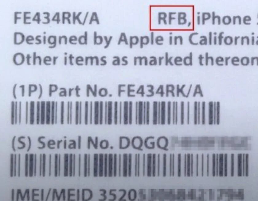 Как отличить восстановленный от нового. Серийный номер iphone 11 восстановленный. Серийный номер восстановленного айфона 11. Айфон RFB серийный номер. Как понять что айфон восстановленный 11.