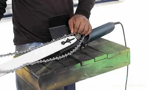 Что можно сделать из цепи от бензопилы