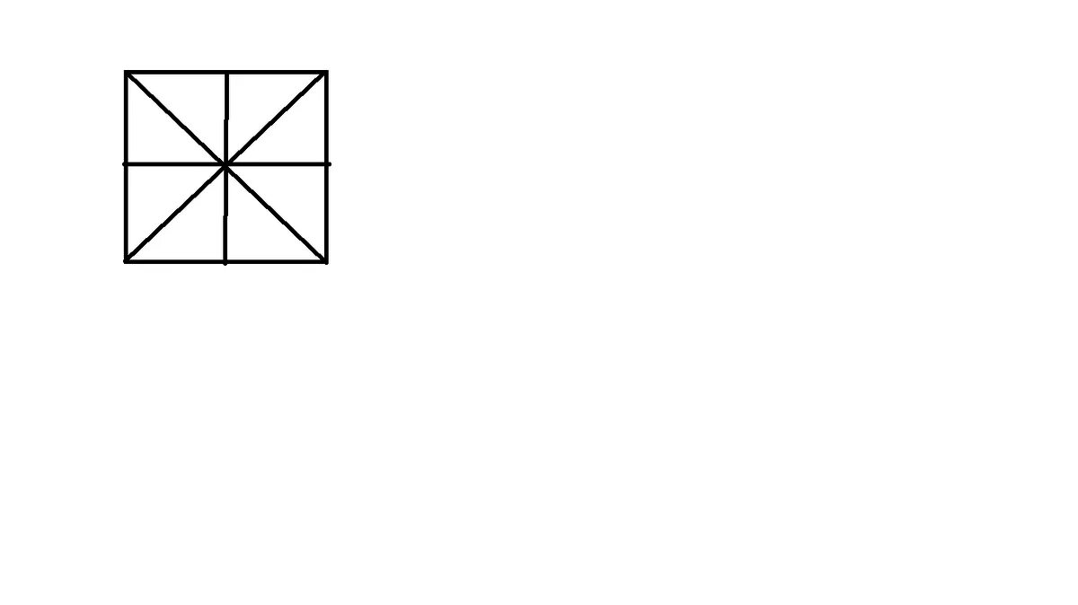 Квадрат разделенный на части. Квадратное изображение. Квадрат разделенный на треугольники. Квадрат разделенный на 8 треугольников.