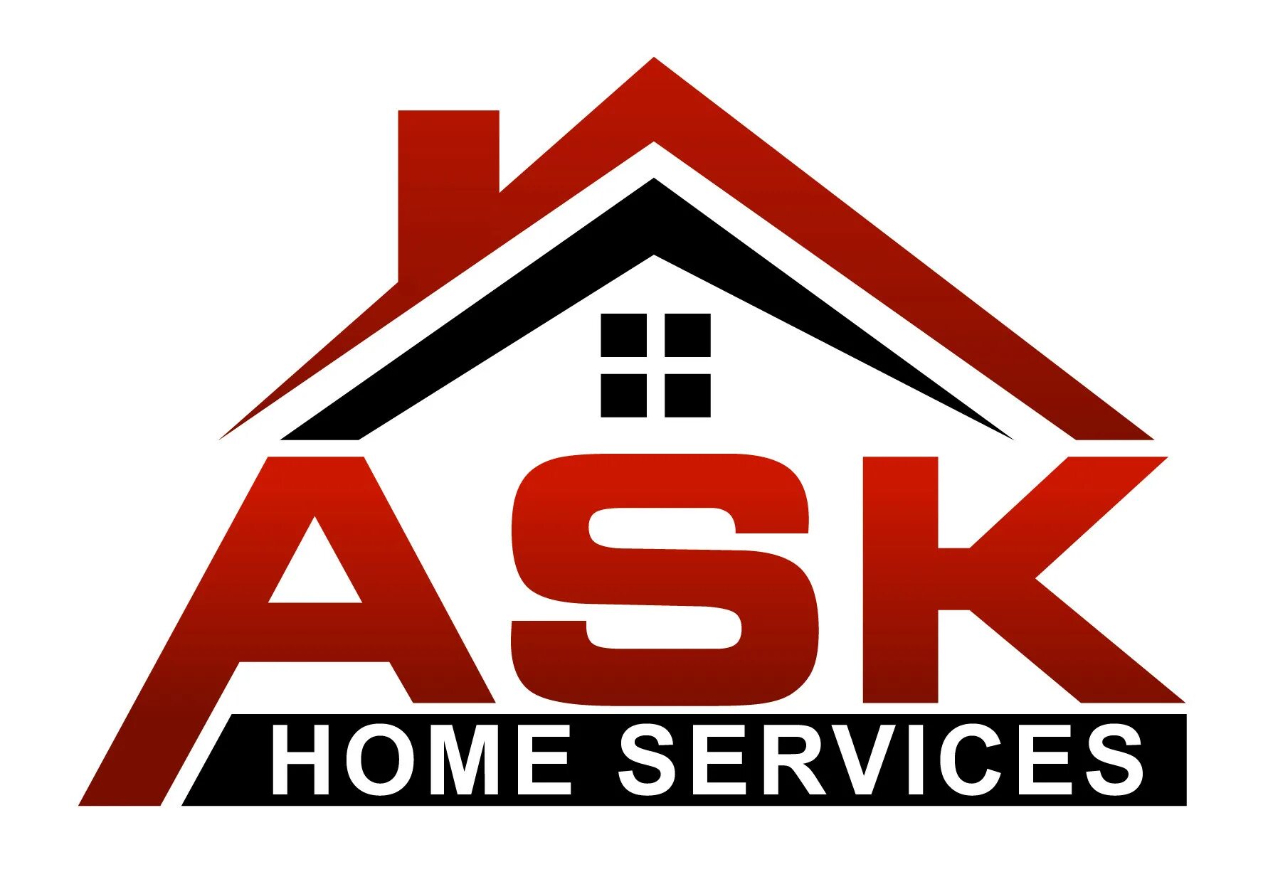 Home service logo. АСК хоум. Home Improvement service. Черепица логотип.