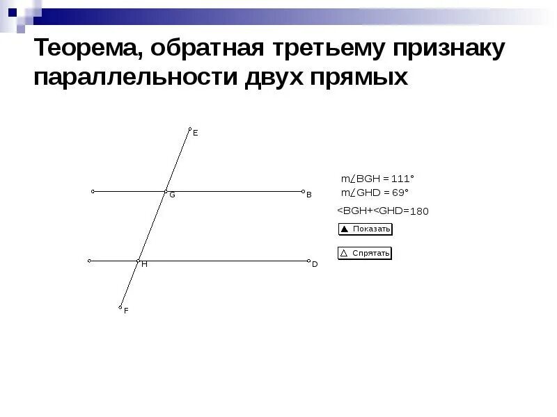 Приведите примеры обратных теорем. Теорема, Обратная второму признаку параллельности прямых. Обратные теоремы к признакам параллельности двух прямых. 3 Признака параллельности 2 прямых. Третий признак параллельности двух прямых.