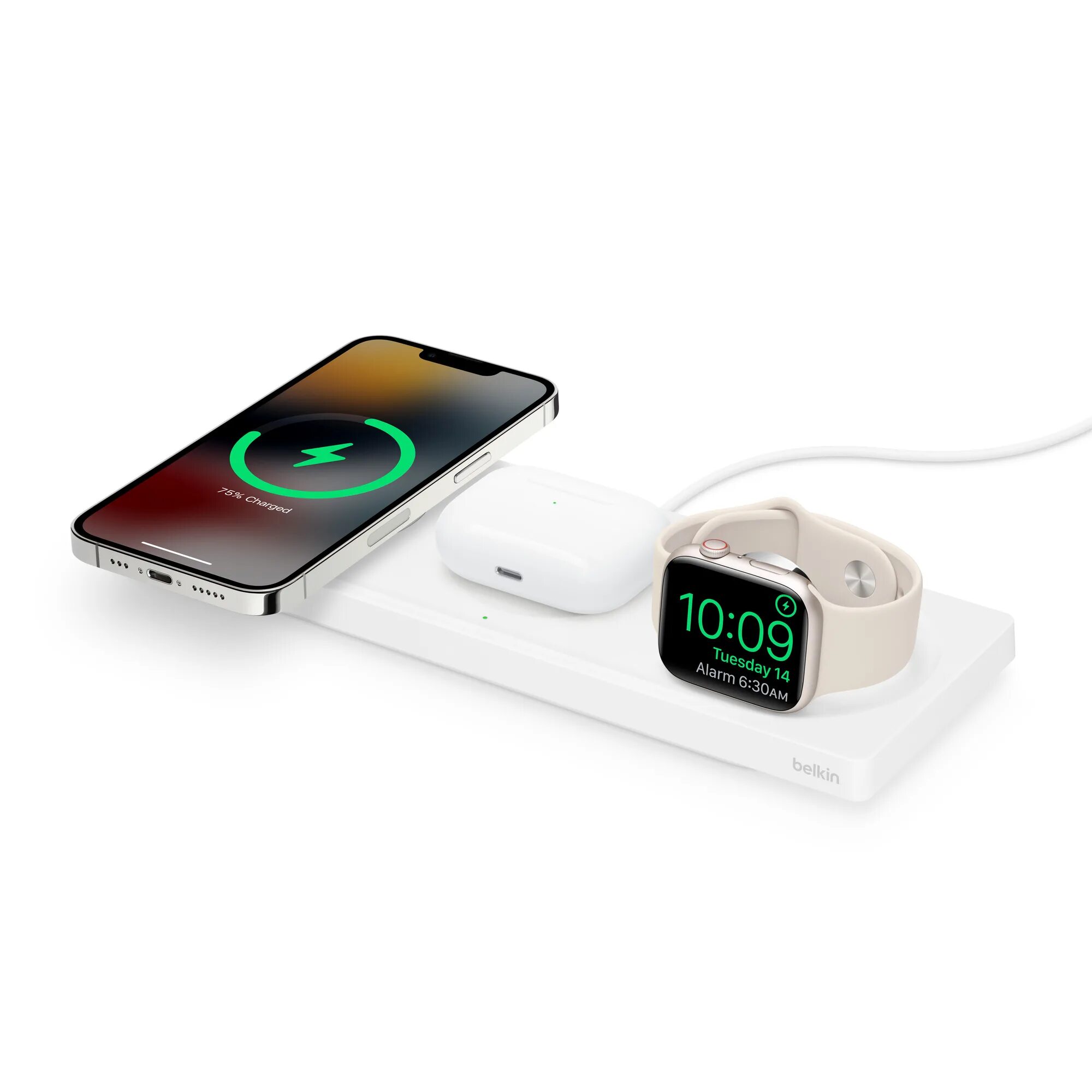 Belkin Boost charge Pro 3-in-1. Belkin 3-in-1 Wireless Charger with MAGSAFE. Belkin 3-in-1 Wireless Charging Pad with MAGSAFE. Belkin Boost↑charge™ Pro 3-in-1 Wireless Charging Pad with MAGSAFE.