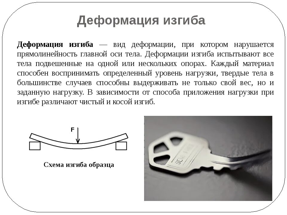 Деформация прогиба. Деформация металла изгибом это. деформация изгиба примеры. аример деформации изгиб. вид деформации изгиб примеры.