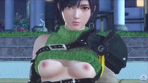 Dead or Alive Xtreme Venus Vacation Nagisa FF7R Yuffie Outfit Nude Mod Fans...