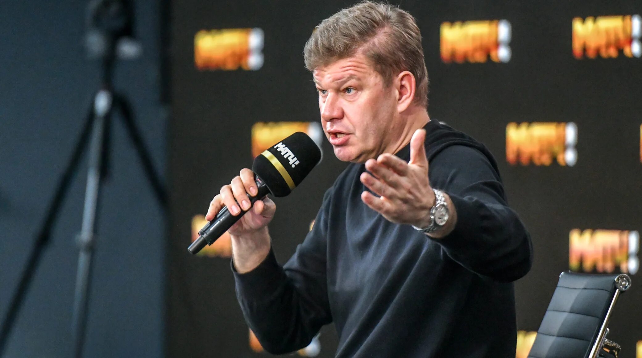 Губерниев где сейчас работает. Губерниев топе.