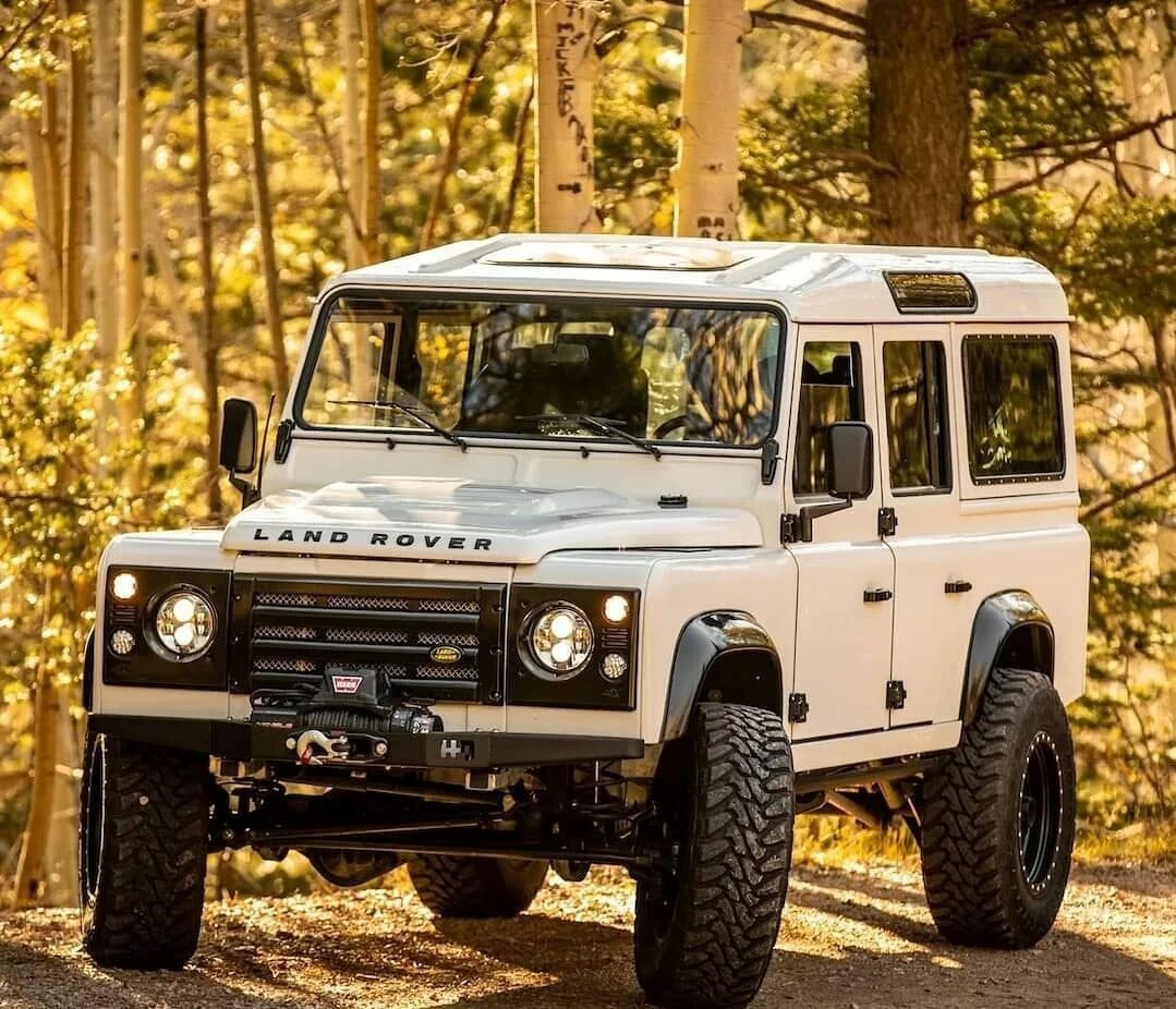 Авто defender. Лэнд Ровер Дефендер. Джип ленд Ровер Дефендер. Внедорожник Дефендер 110. Ренджроаер дефе.