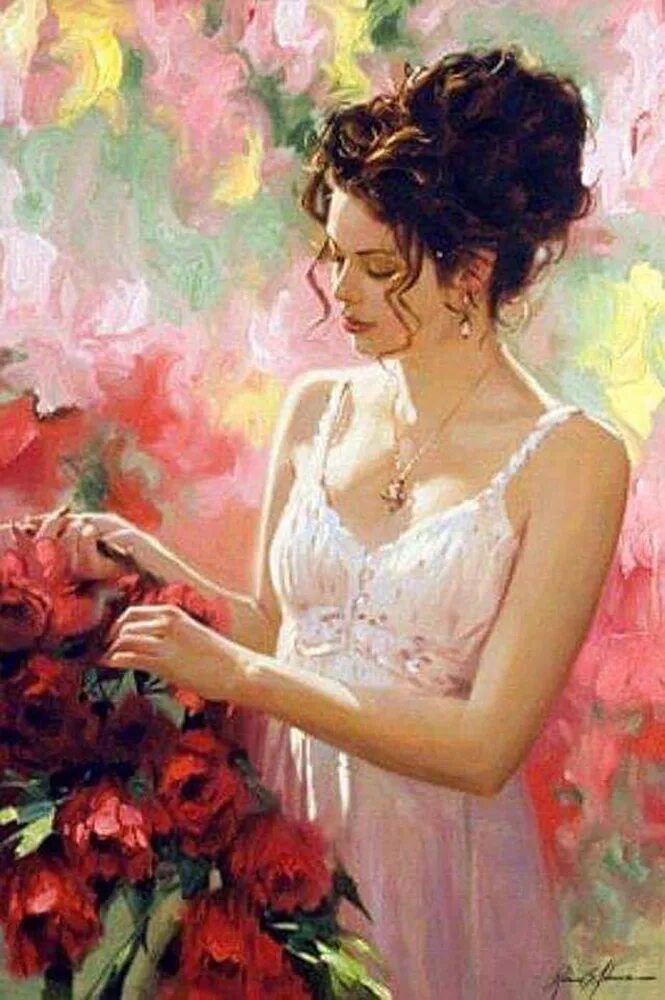 Художник Richard s Johnson. Нежность и обаяние