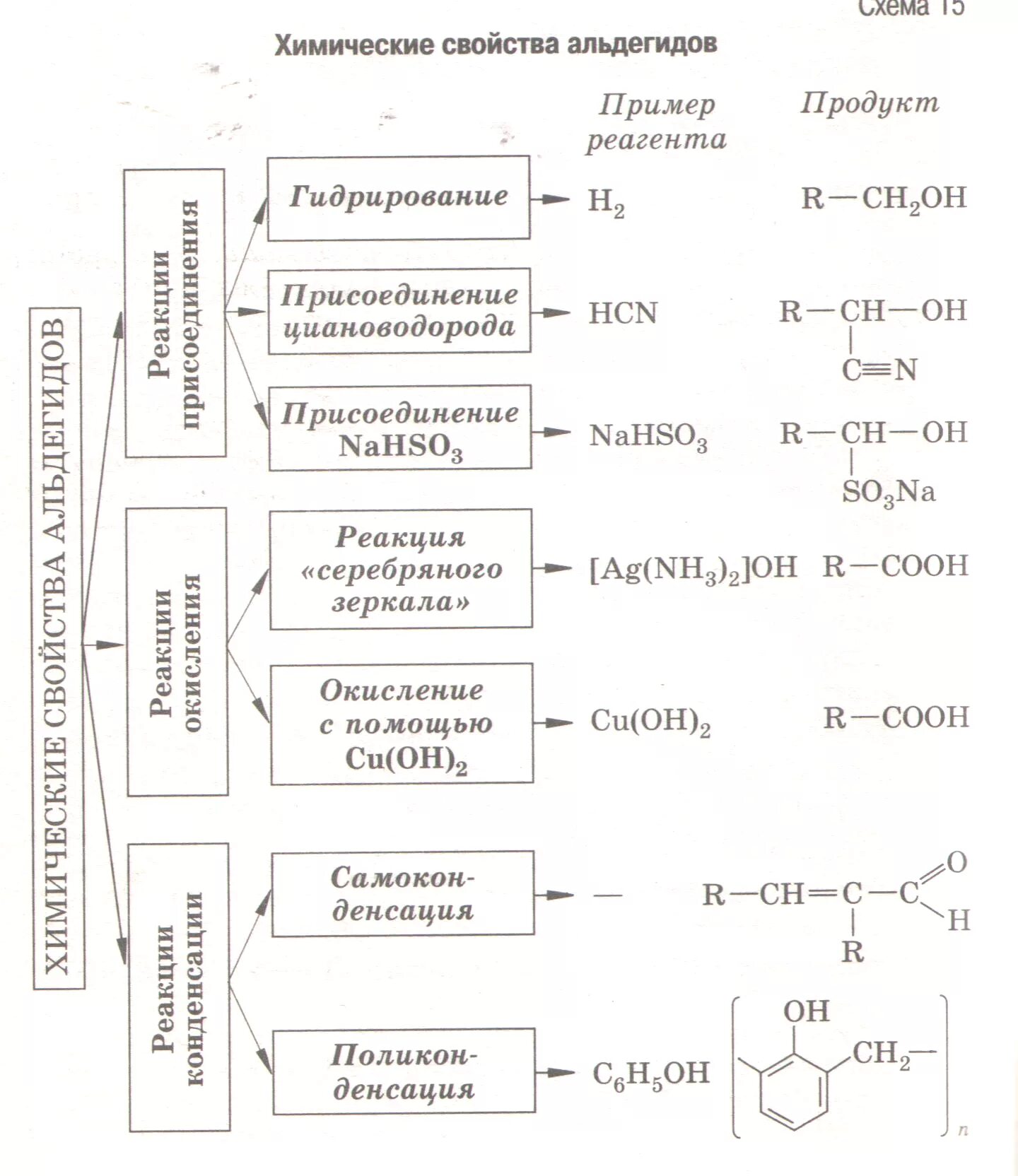 Схема характерных реакций. Альдегиды химические свойства и получение. Химические свойства альдегидов 10. Основные реакции альдегидов и кетонов 10 класс. Химические реакции альдегидов таблица.