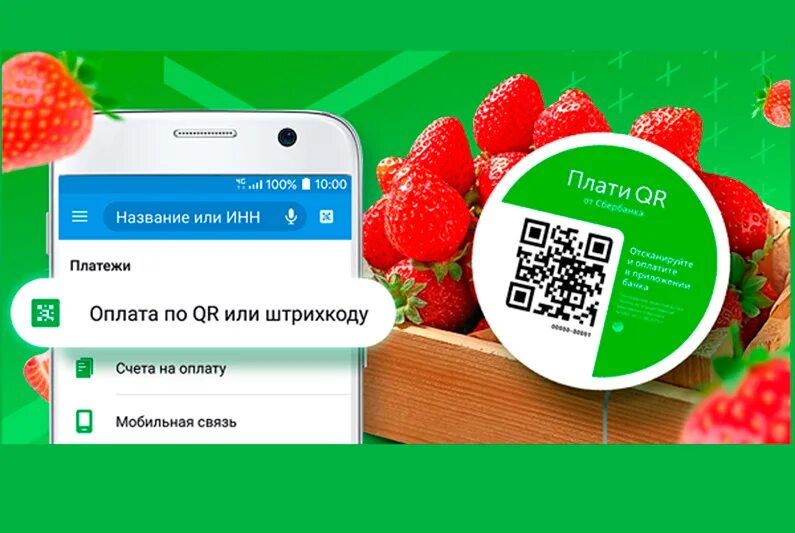 Оплата по qr коду кредитной картой сбербанка