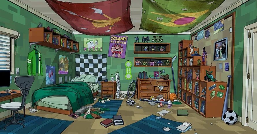 Дом рика и морти комнаты. Как выглядит комната холли. Фон комнаты энди. Bob s room. Дом губки боба внутри.