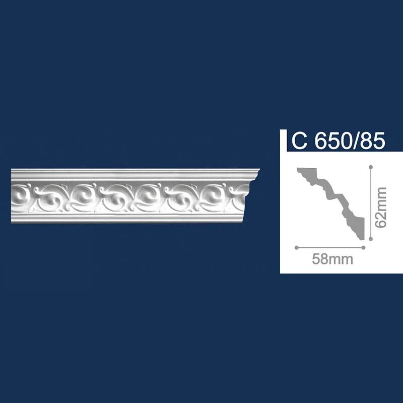 Плинтус потолочный с650/85 2м резн (38шт), шт.. Плинтус потолочный с159/70 2м резн (50), шт.. Плинтус потолочный с639/85 2м резн (32), шт.. Плинтус потолочный с117/100 2м резн (22), шт.. 650 85
