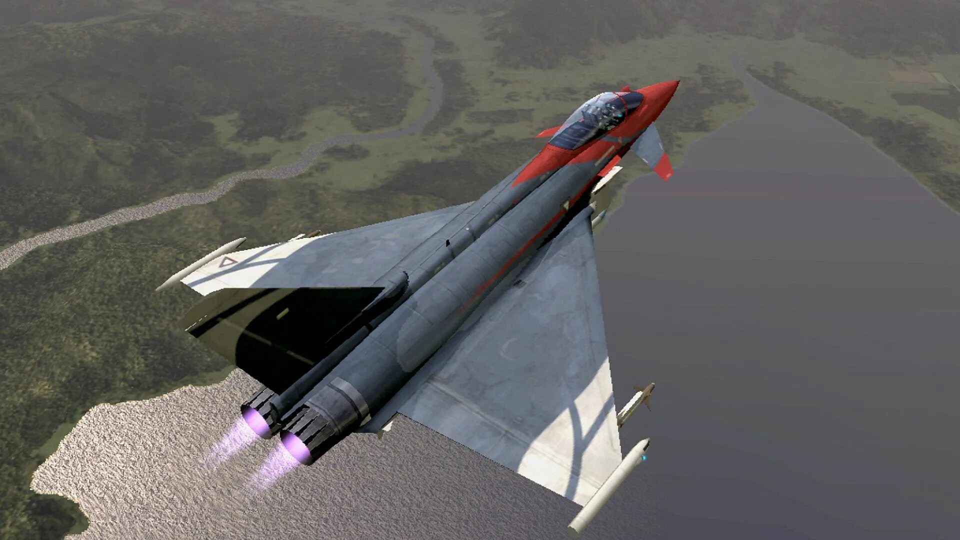 Ace Combat Zero rot. F22 Raptor. Ace combat zero