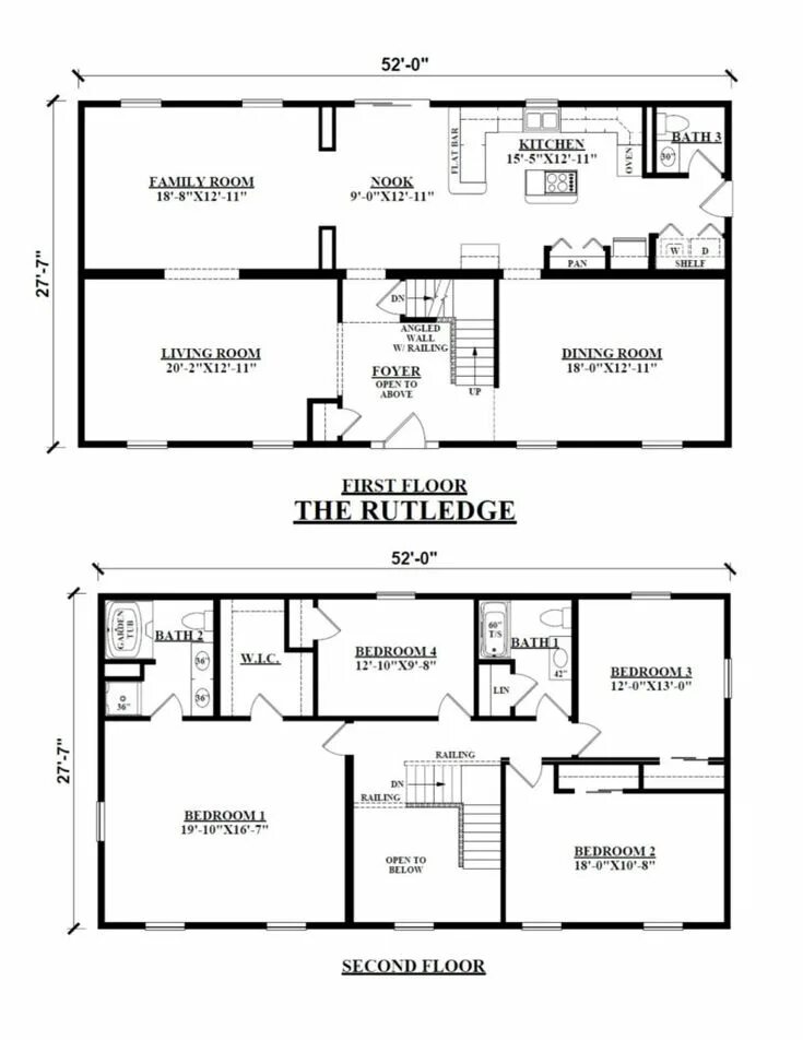 Plan module. One-story house with layout. rectangular layout. rectangular layout of the city. plan 2.19.