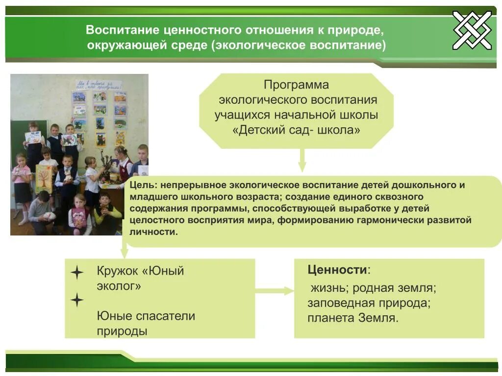 Воспитание ценностного отношения к природе окружающей среде. Ценности экологического воспитания. Ценности в экологическом воспитании детей. Программа экологического воспитания в школе.