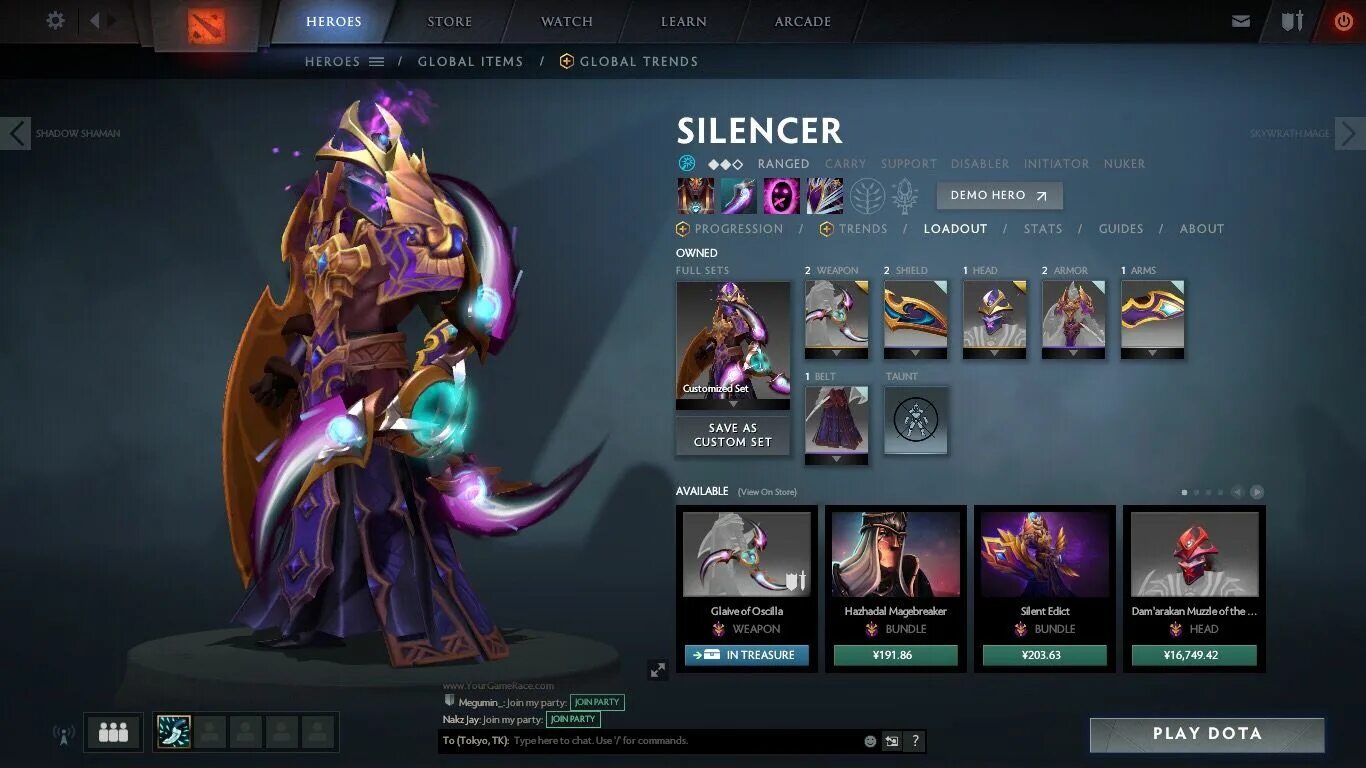 Silent dota 2