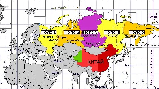 Сколько времени в китае в данный
