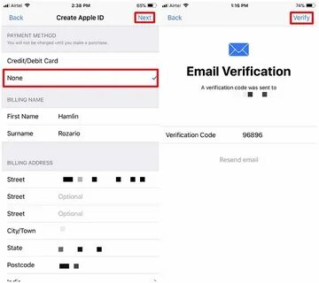 Канада адрес для app store