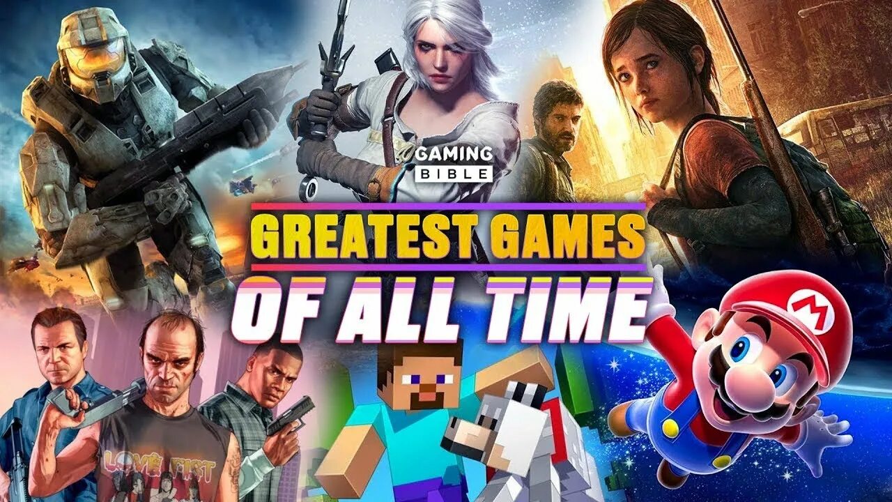 Best games of all times. Best Computer games of all time. Top 10 games of all time. Best games ever