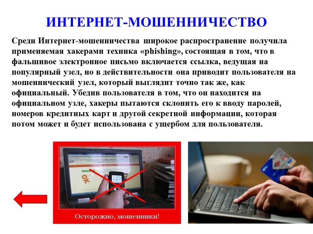 Что такое интернет мошенничество