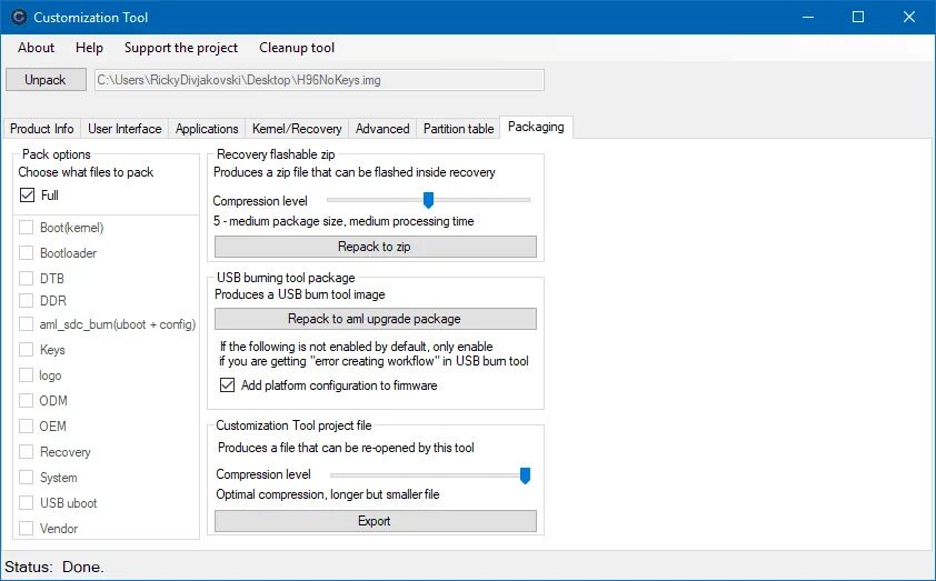 Amlogic Tools. Amlogic update Tool. Amlogic Multi-DTB Tool. Amlogic customization Tool. Custom tool