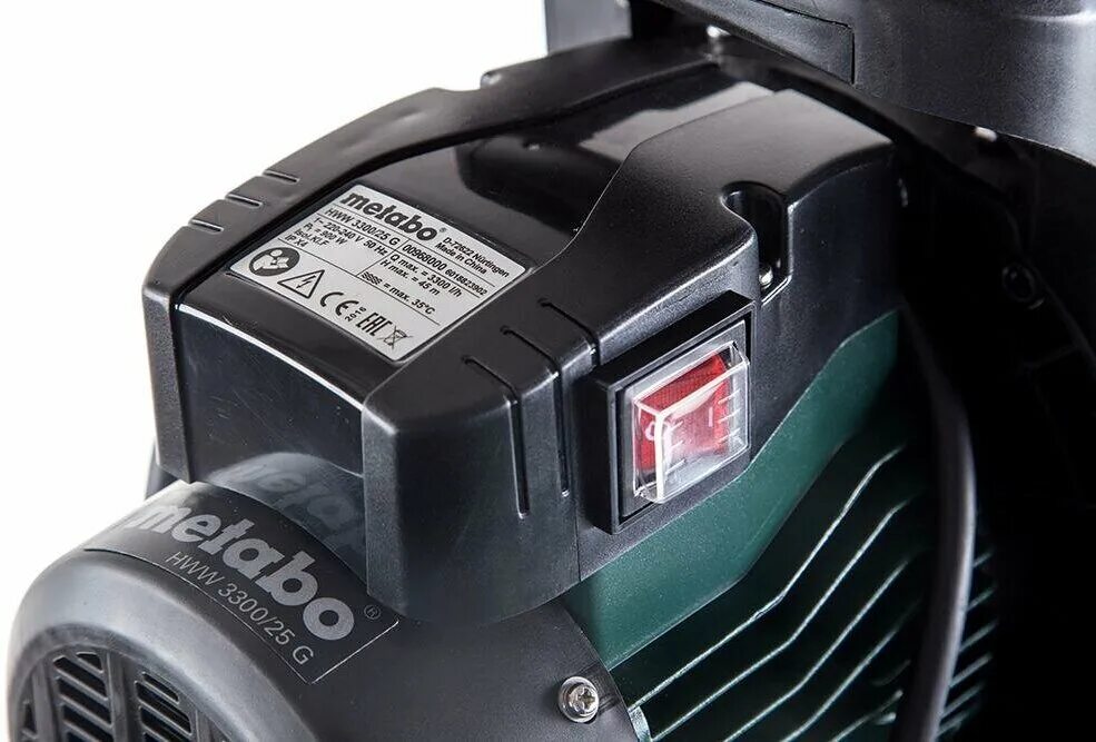 Реле давления метабо 3300 Насосная станция Metabo HWW 9000/100 G (1900 Вт) купить в интернет-магазине по