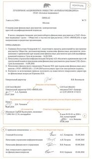 Что такое приказ по основной деятельности