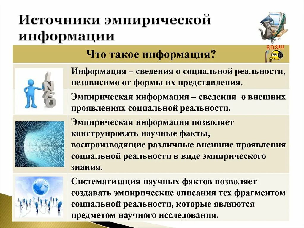 Научная информация и социальная информация. Эмпирическая информация это. Эмпирические источники. Источники информации. Эмпирические сведения.