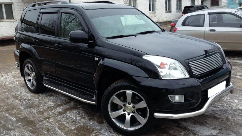Купить б/у Toyota Land Cruiser Prado 120 Series 4-speed 4.0 AT (249 л.с.) 4WD бе