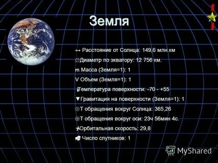 Расстояние от солнца до экватора