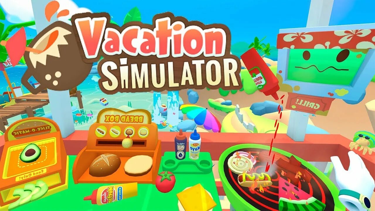 Vacation vr. Симулятор отдыха. Симулятор каникул. Вокейшн симулятор. Vacation Simulator VR.