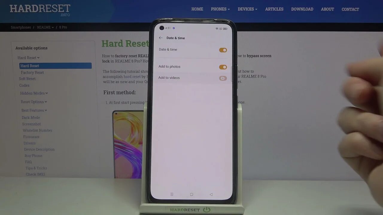 Как включить быструю зарядку на realme. Realme 8 pro где находится отпечаток. как сделать скрытые заметки на realme 8.
