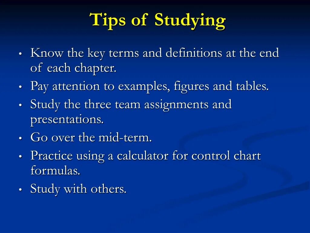 Study with others. Study with others ppt. Study with others Tips. Know the term. Pay attention to the questions