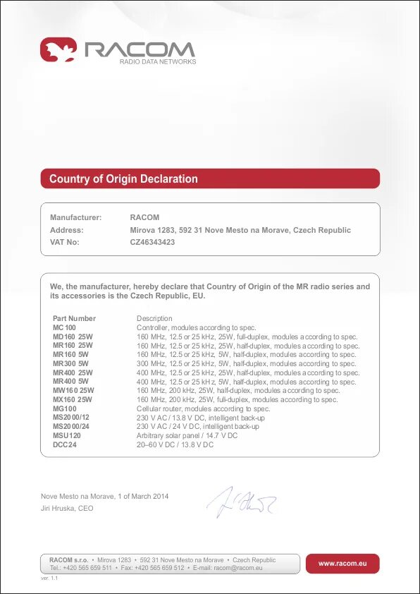 Declaration of Origin. Declaration from Manufacturer шаблон. Country of Origin.