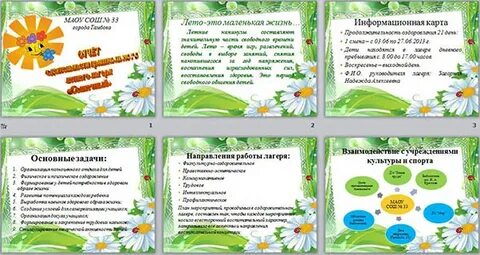 Отчетов дне в лагере