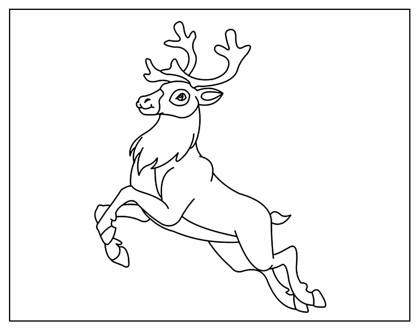 Рисунок оленя на новый год. Рождественский олень раскраска. Олень раскраска трафарет. Раскраска новый год олень. Раскраска Северный олень новогодний.