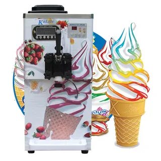 Ice cream machine girl