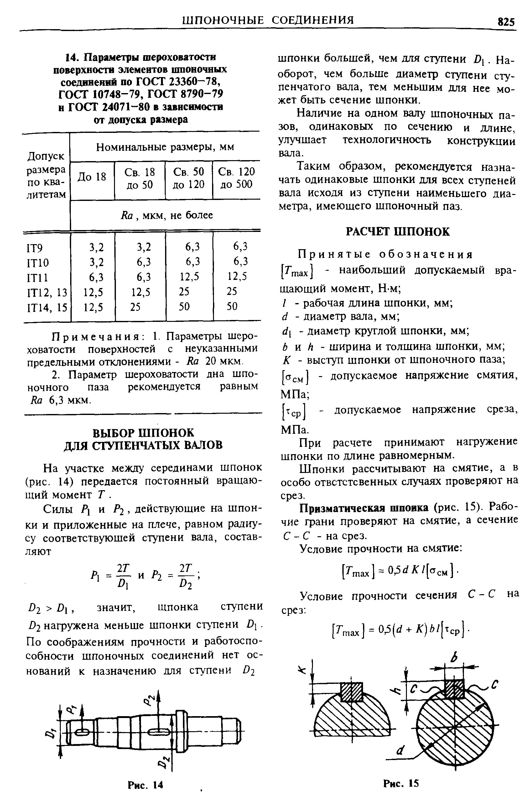 Допускаемое напряжение на срез шпонки. Напряжение смятия в шпоночном соединении. Условие прочности шпонки. Условие прочности для шпоночного соединения.