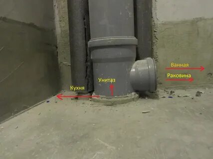 Стояк унитаза