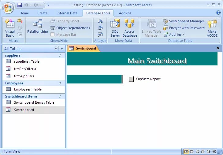 MS access 2007. Инструменты access. Майкрософт аксесс 2007. Access 2007 база машин. Reports access