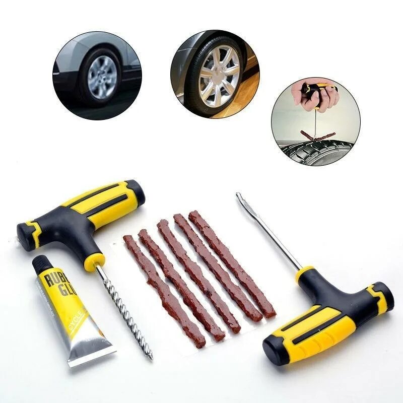 Ремкомплект ремонт автомобилей. Набор для ремонта шин Tire Puncture Repair Kit. Tyre Puncture Repair Kit for Tubeless. Ремонтный комплект Tyre Repair Kit. Victor Tire Repair Kit 00101–8, Bell Automotive products, КНР..