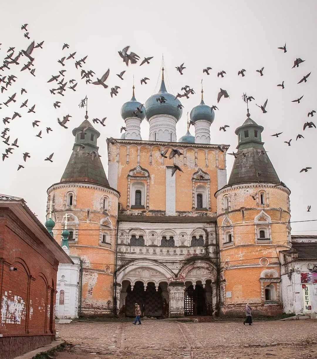 Фото: Борисоглебский монастырь на Устье. Фотолюбитель Антонина Полякова. Город. 