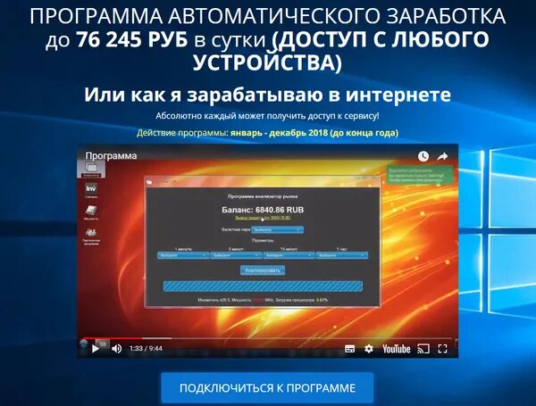 Программы для заработка. Автоматический заработок. Сервисы автоматического заработка.