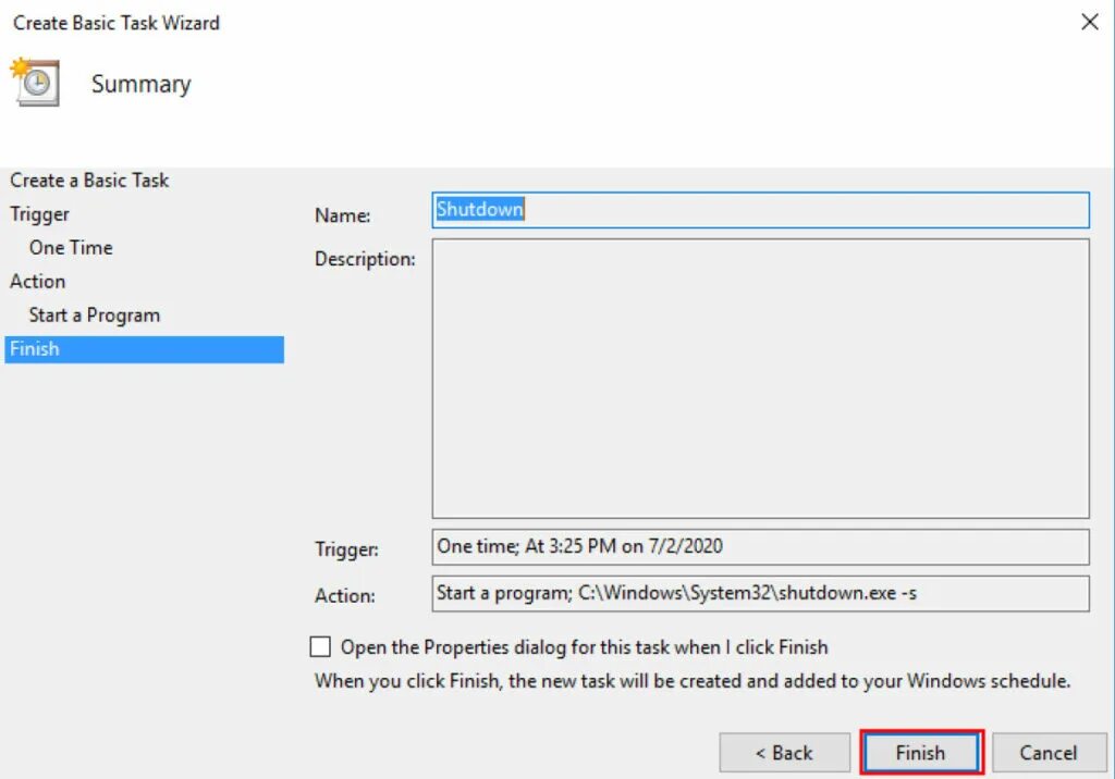 Create new task