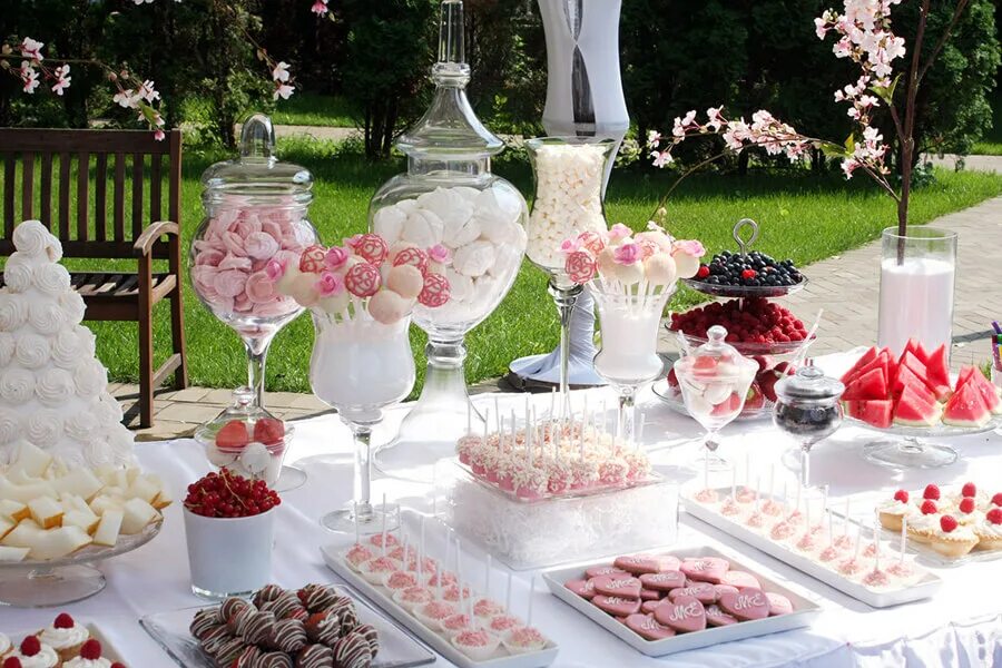 Кэнди бар в Москве под ключ: заказать организацию Candy Bar на праздник