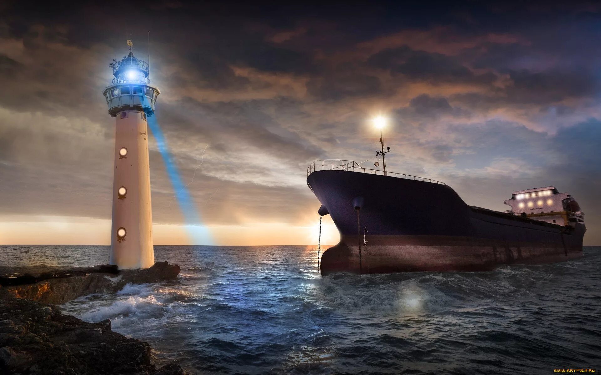 Песня в море ходят пароходы. Судно в море на маяк. маяк и корабль. море маяк корабль. маяк светит кораблям.