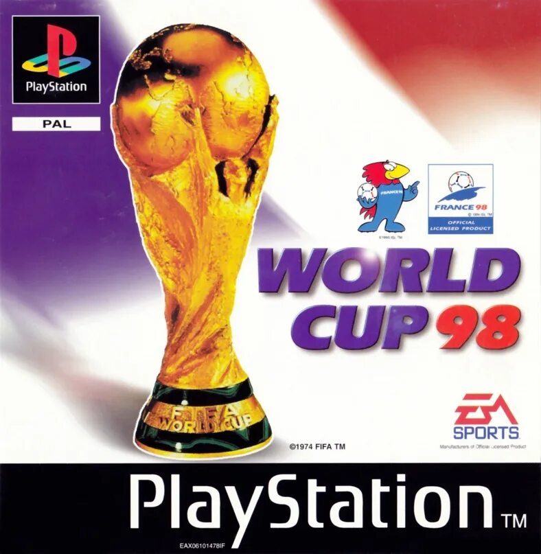 FIFA World Cup 1998 игра. World Cup 98 ps1 обложка. ФИФА 98 ps1. FIFA 98 Road to World Cup ps1 обложка.