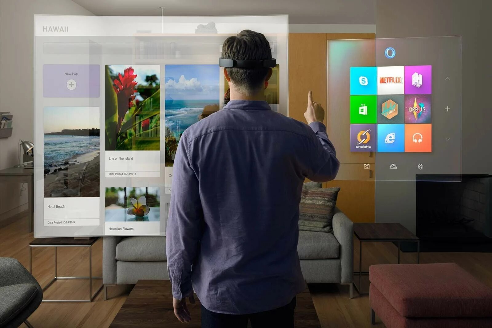 Дополненная реальность от Microsoft. Windows HOLOLENS. Дополненная реальность Windows 10. Браузер дополненной реальности. Your windows world