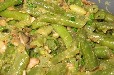 Рецепт блюд из стручковой зеленой фасоли