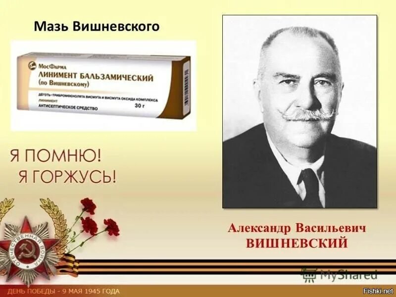 Мазь Вишневского. Вишневский мазь Автор.